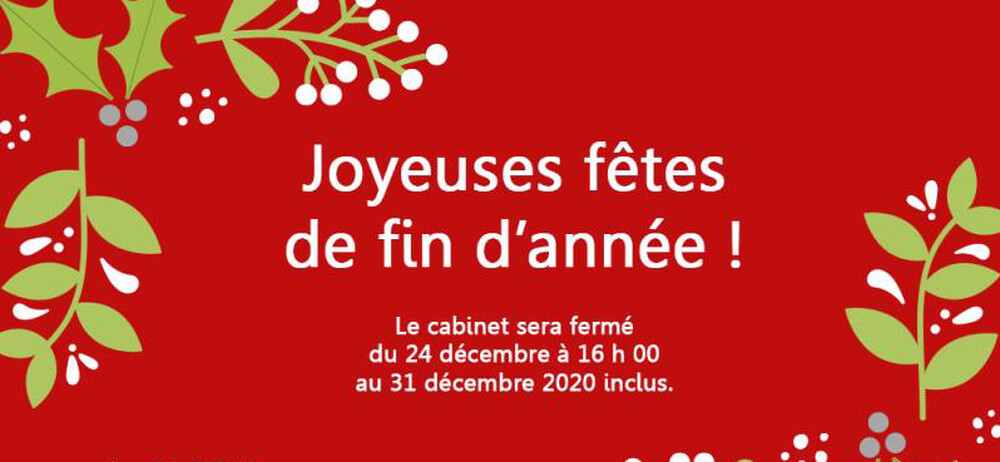 cabinet expertise-comptable Cléon Martin Broichot bonnes fêtes 2020
